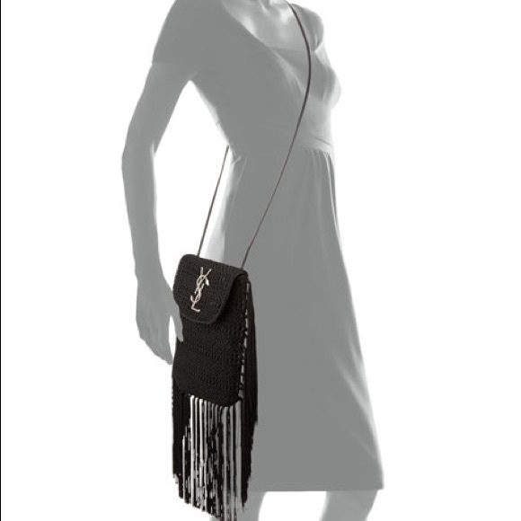 SAINT LAURENT FRINGE CROSSBODY - Picture 4 of 4